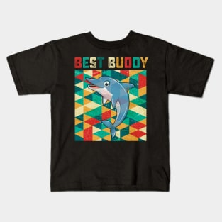 Best Buddy Dolphin Kids T-Shirt